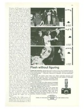 1964 Ikon Zeiss PRINT AD Contaflex Super B Camera