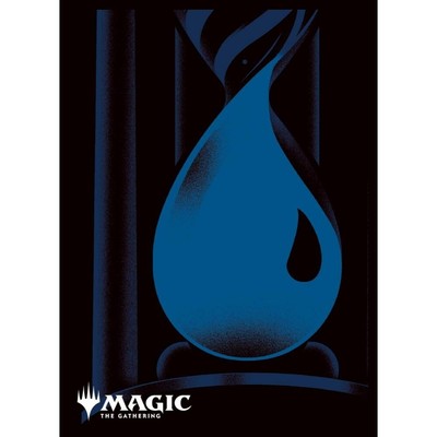 MTG Card Sleeves MANA MINIMALIST Blue Mana (Symbol) (MTGS-299)