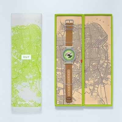 CASIO G-SHOCK x HUF Collab Model GA-2100HUF-5AJR Men's Watch Keith