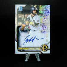 2022 Bowman Chrome Prospect Auto Speckle #CPA-JH Jack Herman /299 -  Pirates