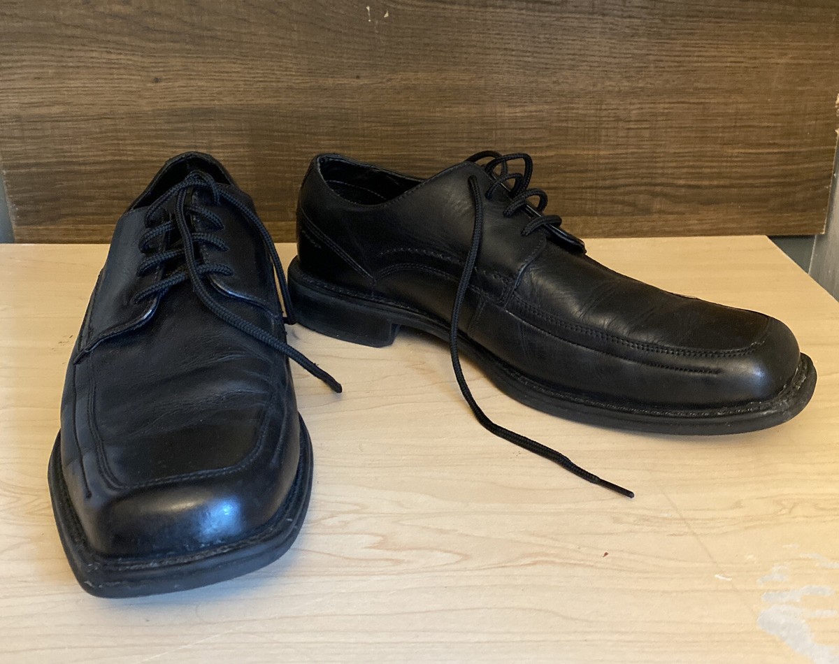 Nunn Bush Mens Dress shoes comfort gel Size 9.5 M Black Office Career Work Nunn Bush® Nelson Men main image 3