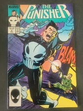 THE PUNISHER #4 (1987) MARVEL COMICS 1ST APPEARANCE OF MICROCHIP! KLAUS JANSON!