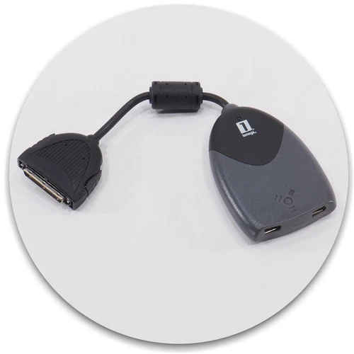 NEW Iomega 1394A Jaz FireWire(F) to SCSI(M) Adapter for PC/Mac *GRAY CASE*