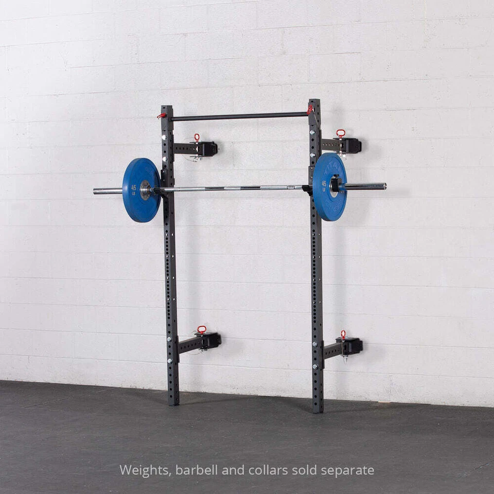 Titan Fitness T-3 Series 82 polegadas rack elétrico dobrável de parede, economia de espaço - Imagem 2 de 4