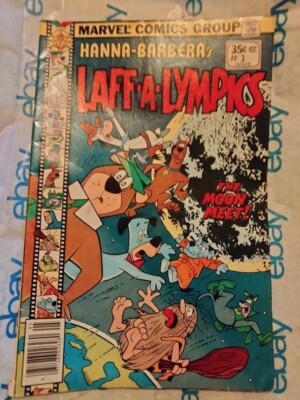 Hanna-Barbera's Laff-A-Lympics #3 1978 Marvel Comics Captain Caveman Scooby Doo 