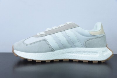 NWT Ultra Adidas Women's Retropy E5 White Boost Gum Sneakers GW8259