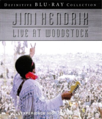 Jimi Hendrix  - Live At Woodstock - BLU-RAY - HD - DTS - SEALED NEW + BONUS