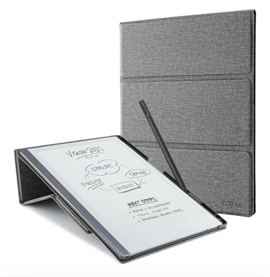 CoBak Case fits Remarkable 2 - Pen Holder Multi-Angle Foldable Stand - Grey