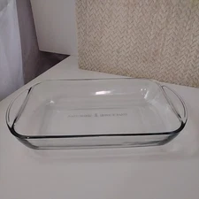 Anchor Hocking Glass Baking Dish 3 Quart 9x12.8 Casserole Pan Bakeware USA Clear