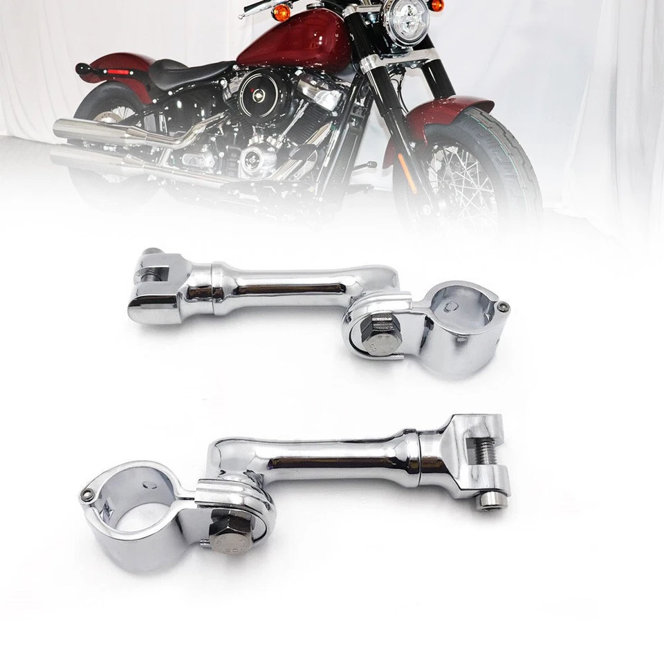 Soporte de montaje de clavija de pie en ángulo corto para Honda Goldwing GL1800 01-2017 Foto 2 de 4