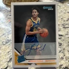 JORDAN POOLE 2019 PANINI DONRUSS RATED ROOKIE AUTO AUTOGRAPH CARD