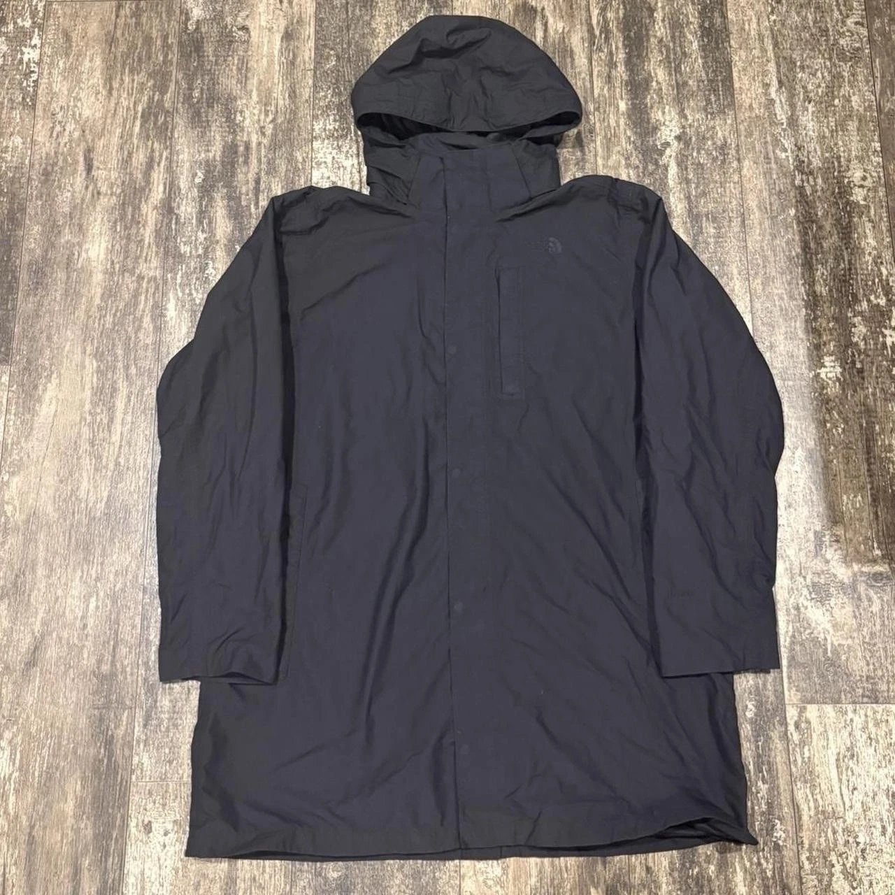Fall 2012 The North Face Black Nukabira Rain Shell Parka Jacket XL