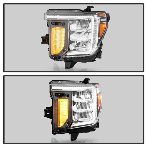 For 2020-2023 GMC Sierra 2500 3500 HD Full LED Headlight Headlamp Driver Side - Picture 7 of 10