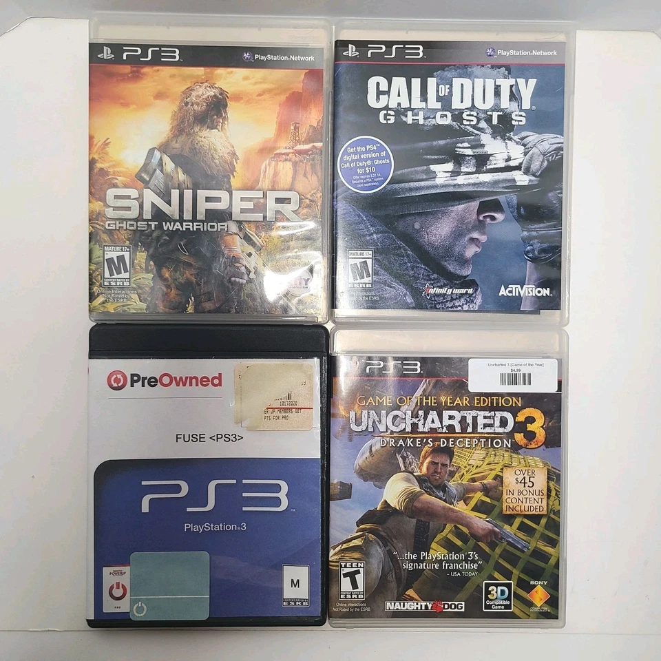 Sony Playstation 3 PS3 Game Bundle Lote de 11 Muchos están en caja original Foto 4 de 4