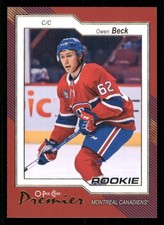 2023-24 O-Pee-Chee OPC Premier #P81 Owen Beck