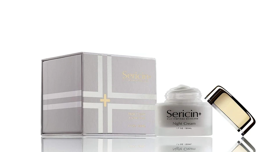 3x Sericin Plus Nourishing Night Cream Silk-Infused AntiAging Moisturizer 3 unit - Image 2 of 4