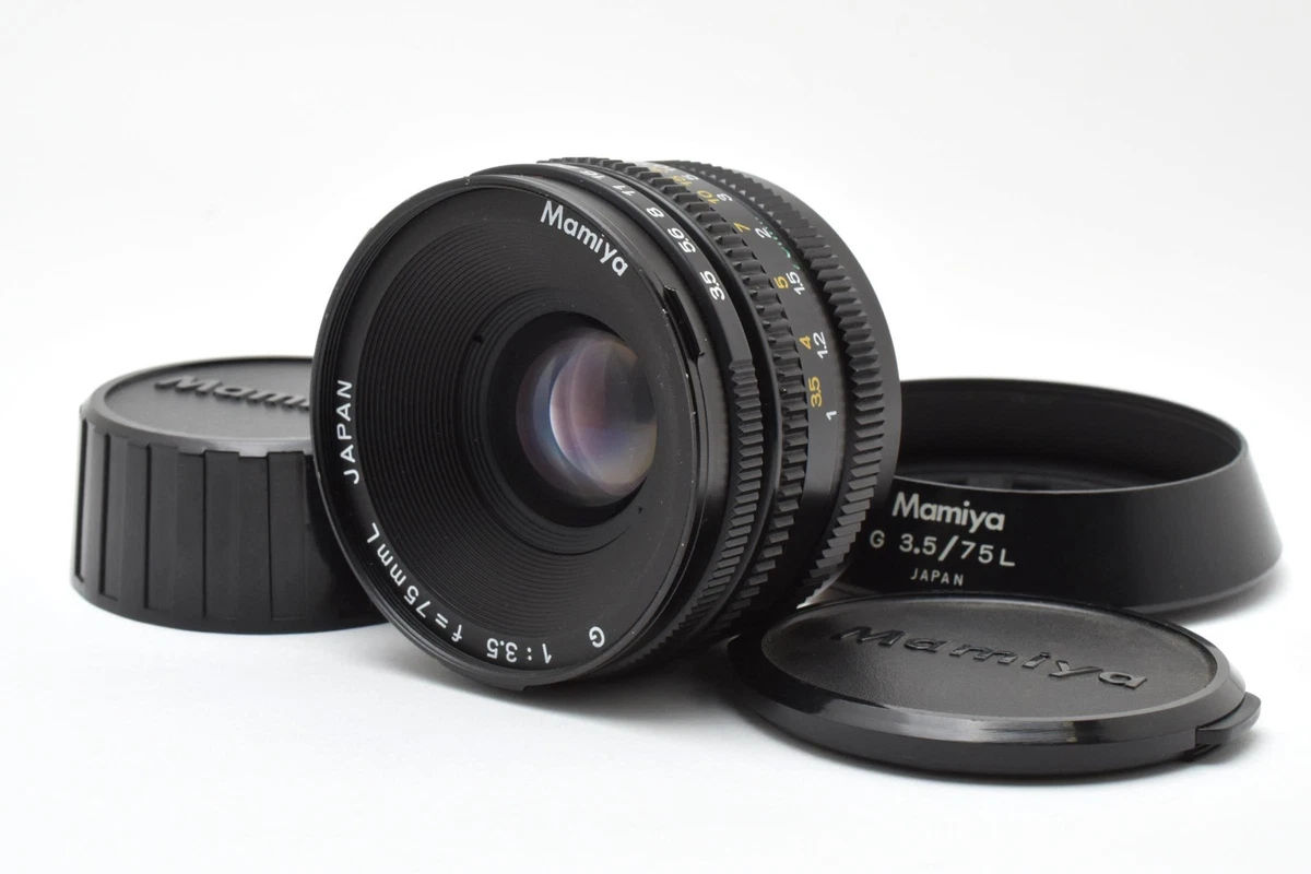 Mamiya レンジファインダーカメラ 75mm f/3.5 New Mamiya6 + G 75mm f3.5 L - 三葉堂寫眞機店オンラインストア