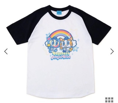 Yokohama DeNA BayStars x ANGEL BLUE Raglan T-shirt, M size