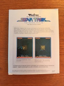 Vintage GCE Vectrex Star Trek 1982 Video Game