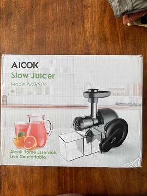 Juicer - AICOK Slow Masticating Juicer, Model AMR519