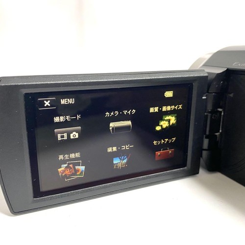 Sony HDR-CX535 HandyCam Video Camera Tested w/ Battery, Charger Tested Used Jp - Picture 4 of 10