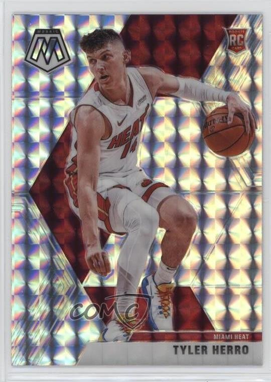2019-20 Panini Mosaic Rookies Silver Prizm Tyler Herro #223 Rookie RC 10xc