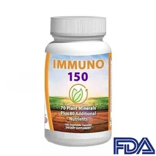 IMMUNO 150 THE ULTIMATE MULTI VITAMIN, 150 VEGAN CAPSULES IMMUNE BOOSTER