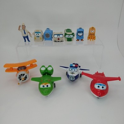 Super Wings Mini Transformer 2'' Transforming Transform-a-Bots Toy Figures Lot 11