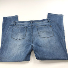 Democracy Ab Solution Girlfriend 16 Fits 36W 29L Mid Rise Jeans B1848POK