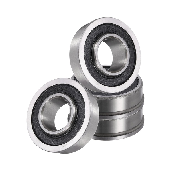"4 StüCk Flanschkugellager ID 5/8\" X OD 1-3/8\" X T 1/2\" (16Mm ID X 35Mm OD X 13Mm"-image