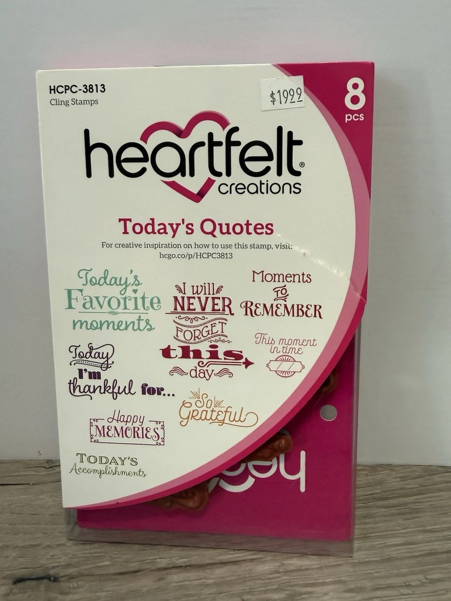 Heartfelt Creations Craft Stamps for sale | eBay