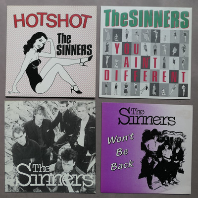 Sinners 4x7'' Open Up Your Door / Won't Be Back  / Hotshot  / You Ain't Different