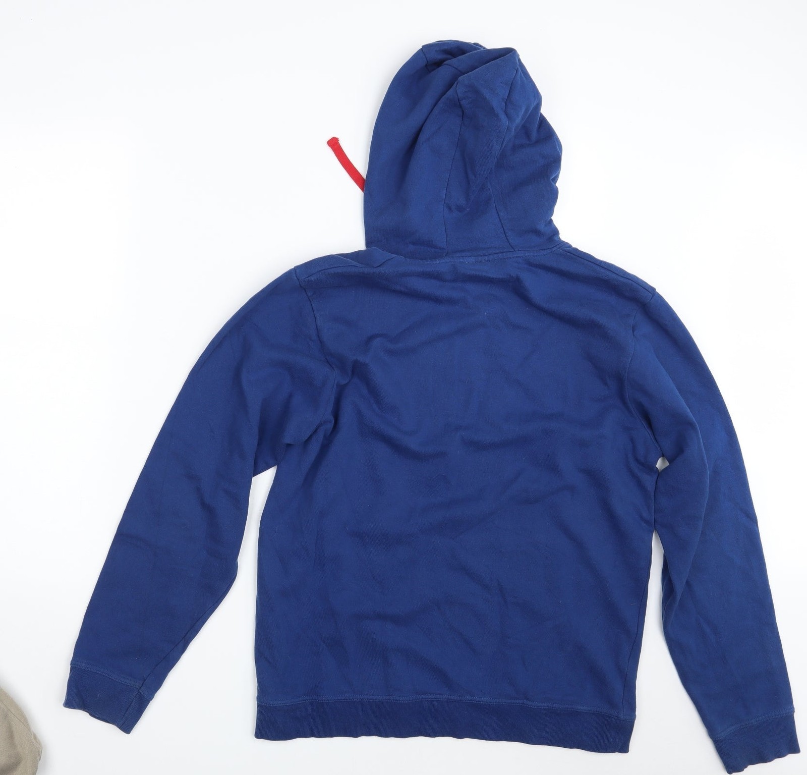 Mens UK Size M Euro 2016 Blue Pullover Hoodie image 2