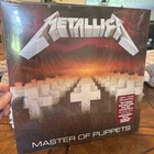 Metallica Master Of Puppets Black Vinyl LP die cut Sticker Exclusive New Sealed