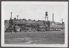 Grand Trunk Western RR 4-8-4 Steam locomotive #6323 photo Detroit MI 1959