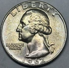 1962 Washington Quarter; Type-B Proof Rev. FS-901; Original Choice BU; Scarce!