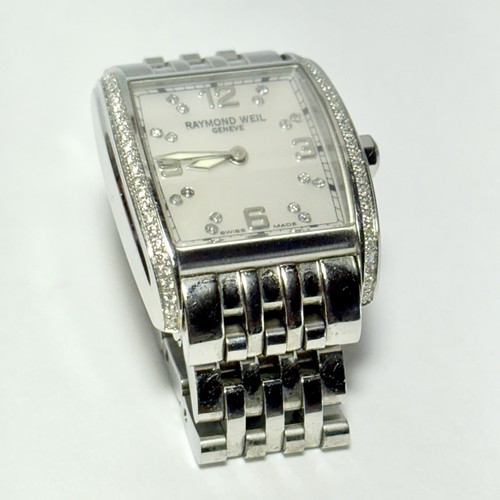 Raymond Weil Collection Don Giovanni 5976 Diamond MOP SS Quartz Women's Watch - Picture 3 of 11