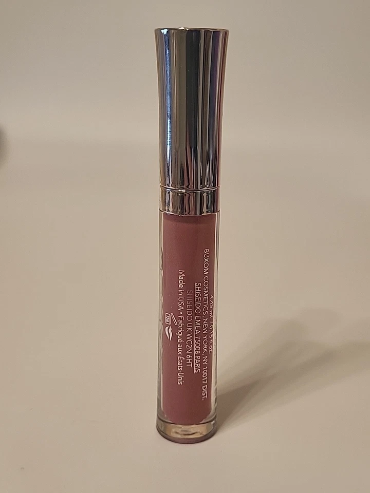 BUXOM Full On Plumping Lip Polish Dolly Full Size 4.45ml/0.15floz Open Worn Box  - Image 3 of 4