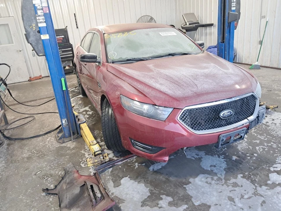 2016 Ford Taurus Left Rear Door Trim Panel Black OEM Used 124K Miles - Изображение 2 из 4