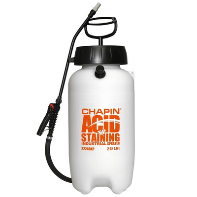 #ad Chapin 22240XP 2 Gallon Industrial Acid Staining Sprayer Pressure Relief Valve $134.83