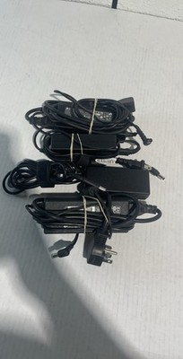 Laptop AC Adapters Barrel Tip Mixed Brands Models Lot Of 4