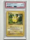 1999 Vintage Pikachu Jungle Unlimited Set Card #60 - Freshly Graded PSA 6 EX-MT