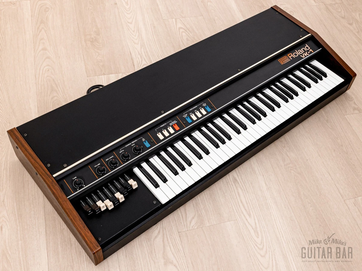 Roland VK-1 アナログシンセサイザー　1970s 1970s Roland VK-1 Vintage Analog Drawbar Organ, Clean & Serviced w