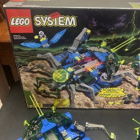 Lego Space Insectoids Arachnoid Star Base 6977 Complete W/Box & Instructions