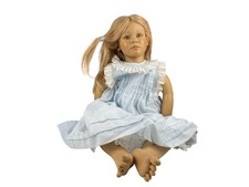 Annette Himstedt Puppe Malin 80 cm. Zustand siehe  Fotos