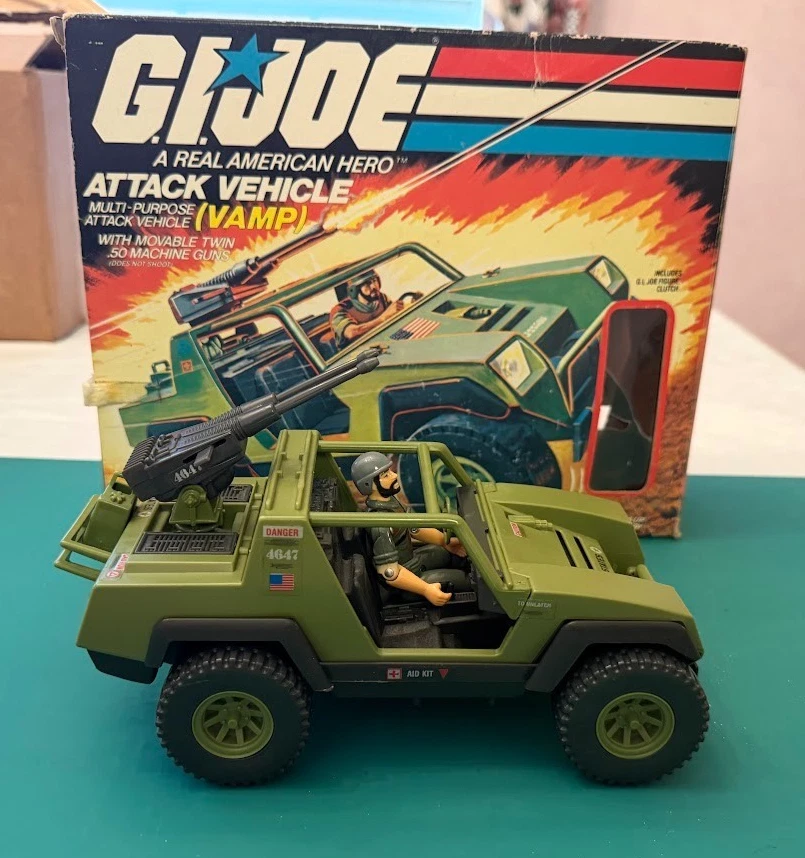 G.I. Joe Military & Adventure Action Figures Jeep 1982 Year