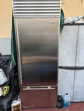 2019 Sub Zero Refrigerator 36" Wide,  Stainless Steel. 