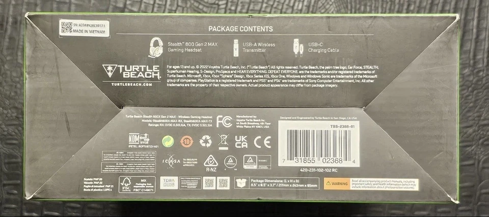 Turtle Beach Stealth 600 Gen 2 MAX Wireless Gaming Headset for Xbox - Image 4 of 4