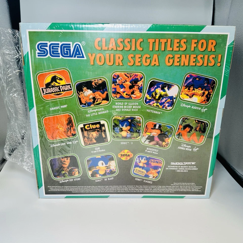 NEW SEALED Official SEGA Genesis Model 3 The Core System 16-Bit Game Console - Image 3 of 4