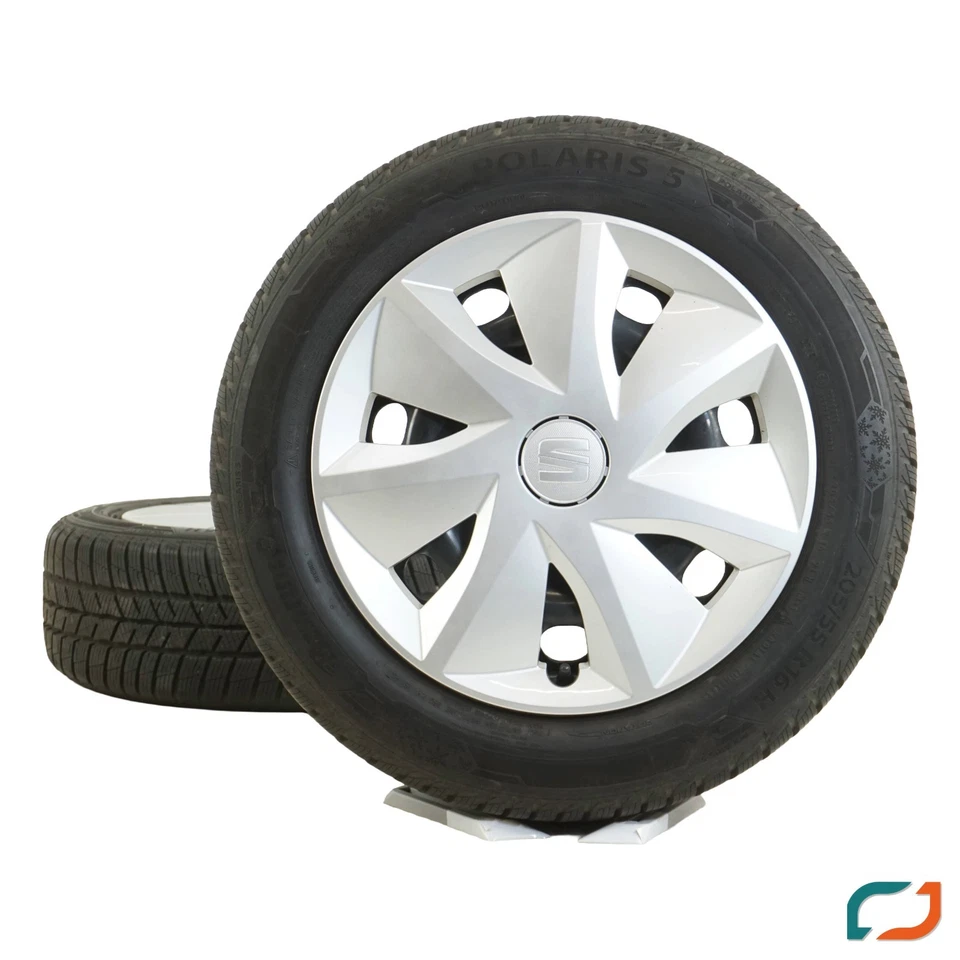 Seat Leon 5F Winterräder Winterreifen Kompletträder 16 Zoll 205/55 R16 91H - Bild 3 von 4